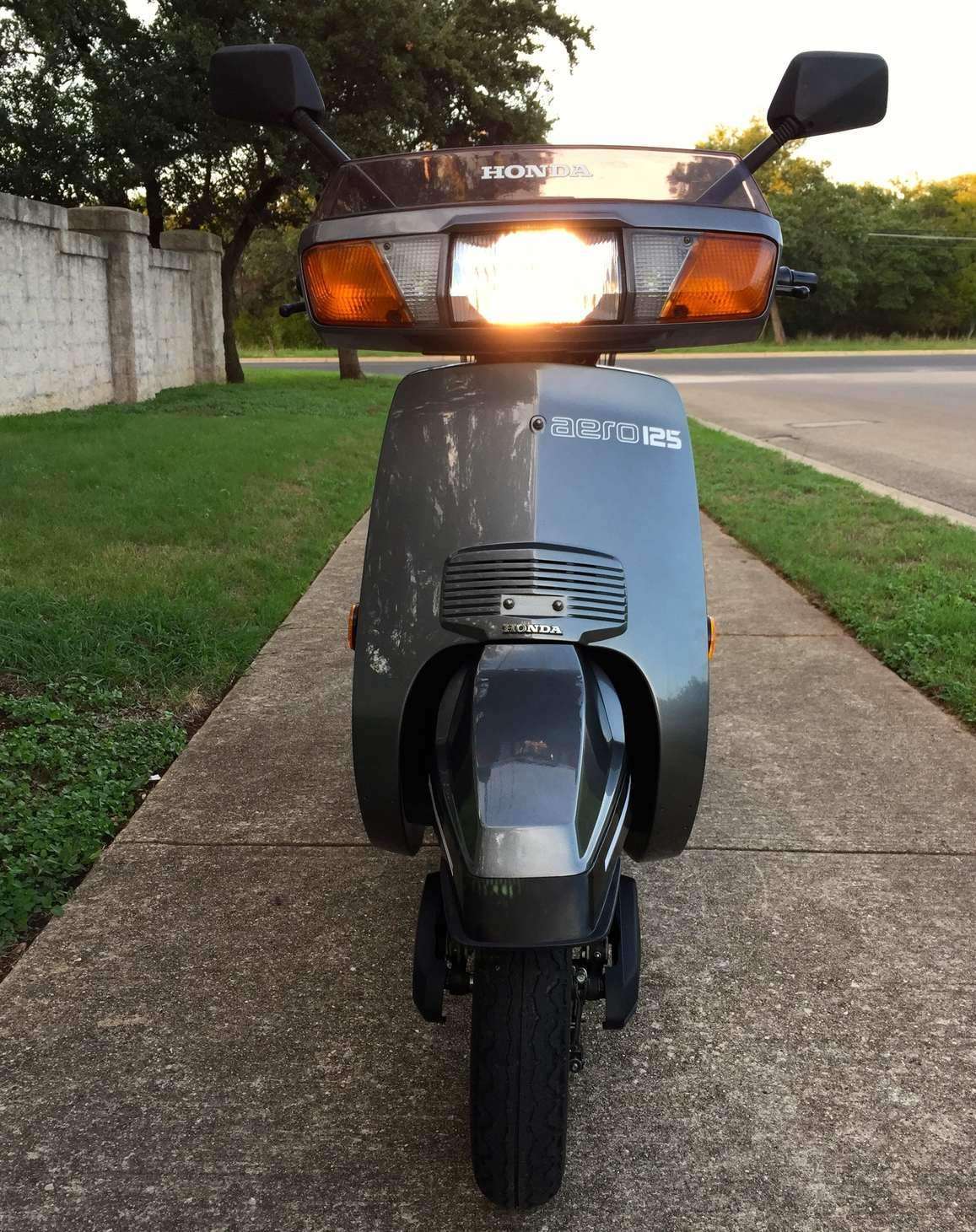 JDM front lights, mirrors from CH250