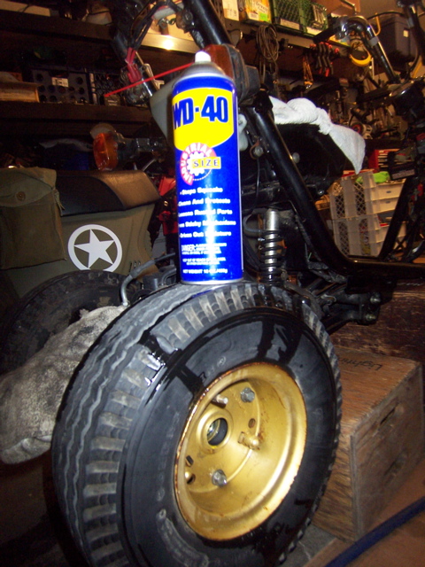 WD40 couldn't have done it without it .